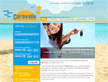 Tablet Screenshot of caravelle-location.com